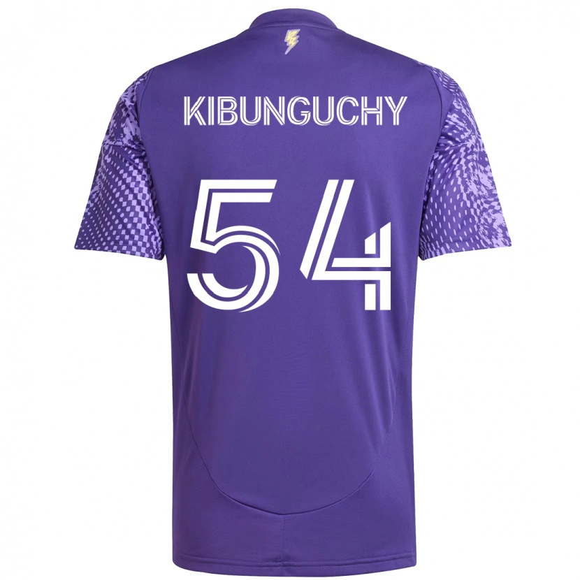 Danxen Mujer Camiseta Nabi Kibunguchy #54 Morado Blanco 1ª Equipación 2025/26 La Camisa México