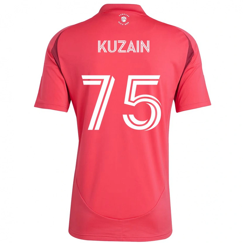 Danxen Mujer Camiseta Wan Kuzain #75 Magenta Blanco 1ª Equipación 2025/26 La Camisa México