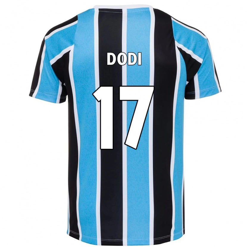 Danxen Mujer Camiseta Dodi #17 Blanco Azul 1ª Equipación 2025/26 La Camisa México