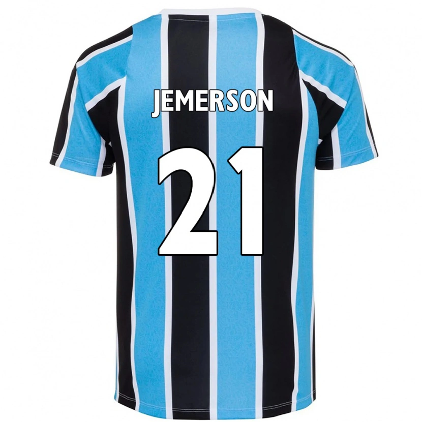 Danxen Mujer Camiseta Jemerson #21 Azul Negro Blanco 1ª Equipación 2025/26 La Camisa México