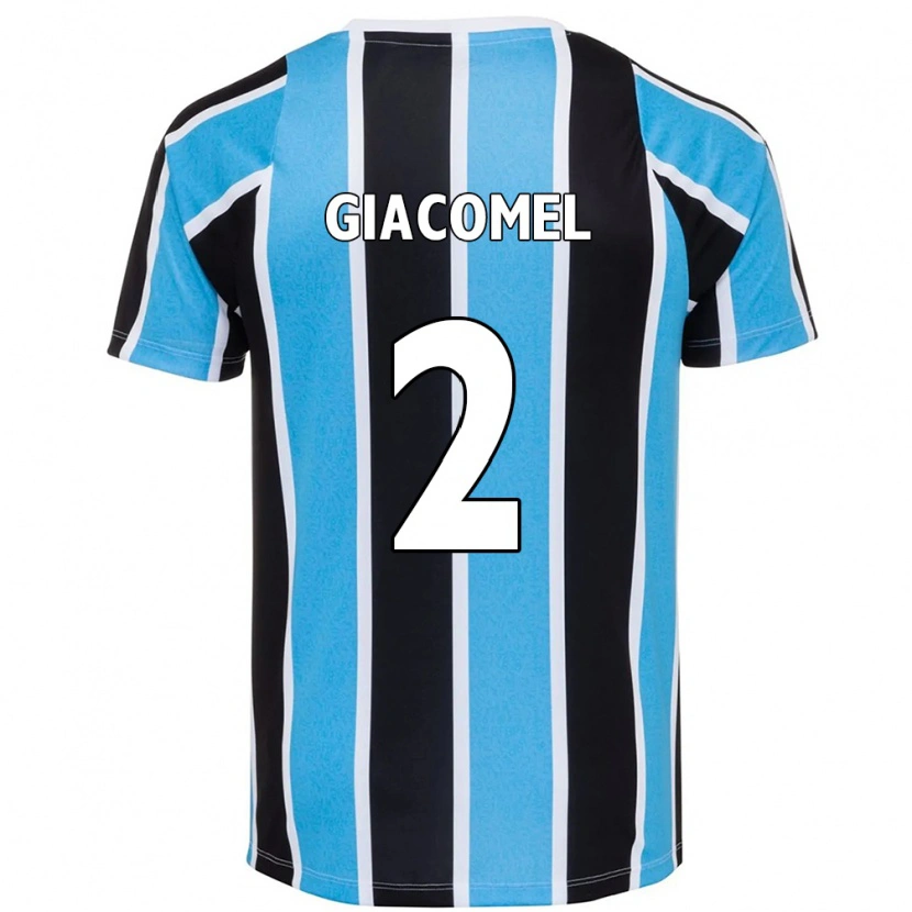 Danxen Mujer Camiseta Laís Giacomel #2 Blanco Azul 1ª Equipación 2025/26 La Camisa México