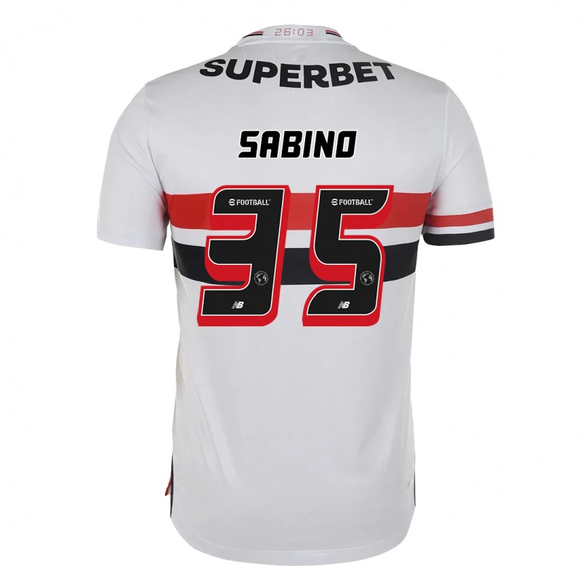 Danxen Mujer Camiseta Sabino #35 Rojo Negro Blanco 1ª Equipación 2025/26 La Camisa México