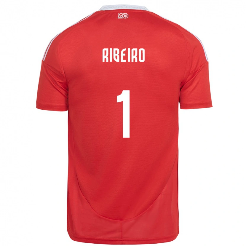 Danxen Mujer Camiseta Mari Ribeiro #1 Rojo Blanco 1ª Equipación 2025/26 La Camisa México