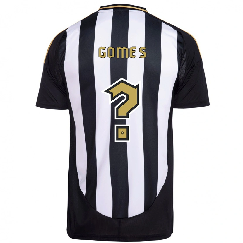 Danxen Mujer Camiseta Fábio Gomes #0 Blanco Negro 1ª Equipación 2025/26 La Camisa México