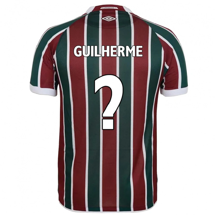 Danxen Mujer Camiseta Luiz Guilherme #0 Blanco Verde Granate 1ª Equipación 2025/26 La Camisa México