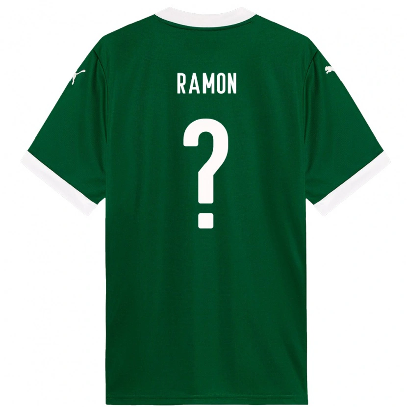 Danxen Mujer Camiseta Ramon #0 Blanco Verde 1ª Equipación 2025/26 La Camisa México