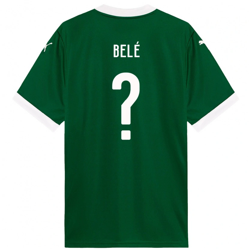 Danxen Mujer Camiseta Erick Belé #0 Verde Blanco 1ª Equipación 2025/26 La Camisa México