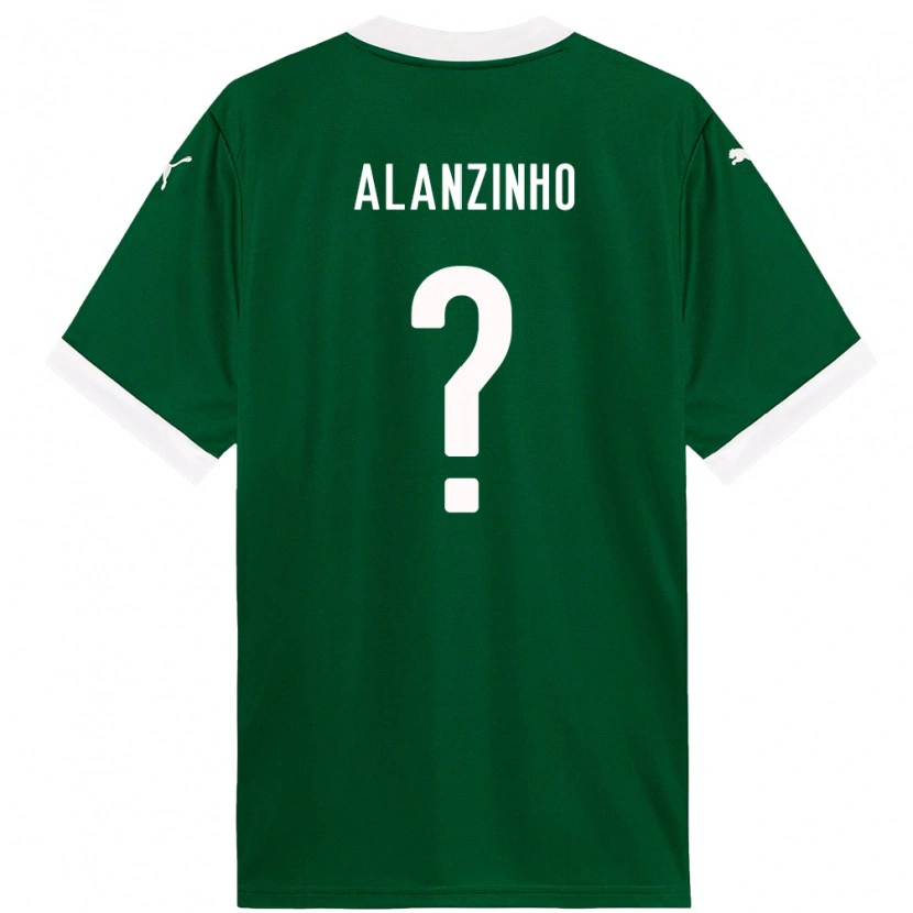 Danxen Mujer Camiseta Alanzinho #0 Blanco Verde 1ª Equipación 2025/26 La Camisa México