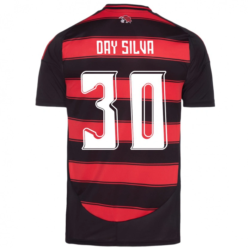 Danxen Mujer Camiseta Day Silva #30 Blanco Rojo 1ª Equipación 2025/26 La Camisa México