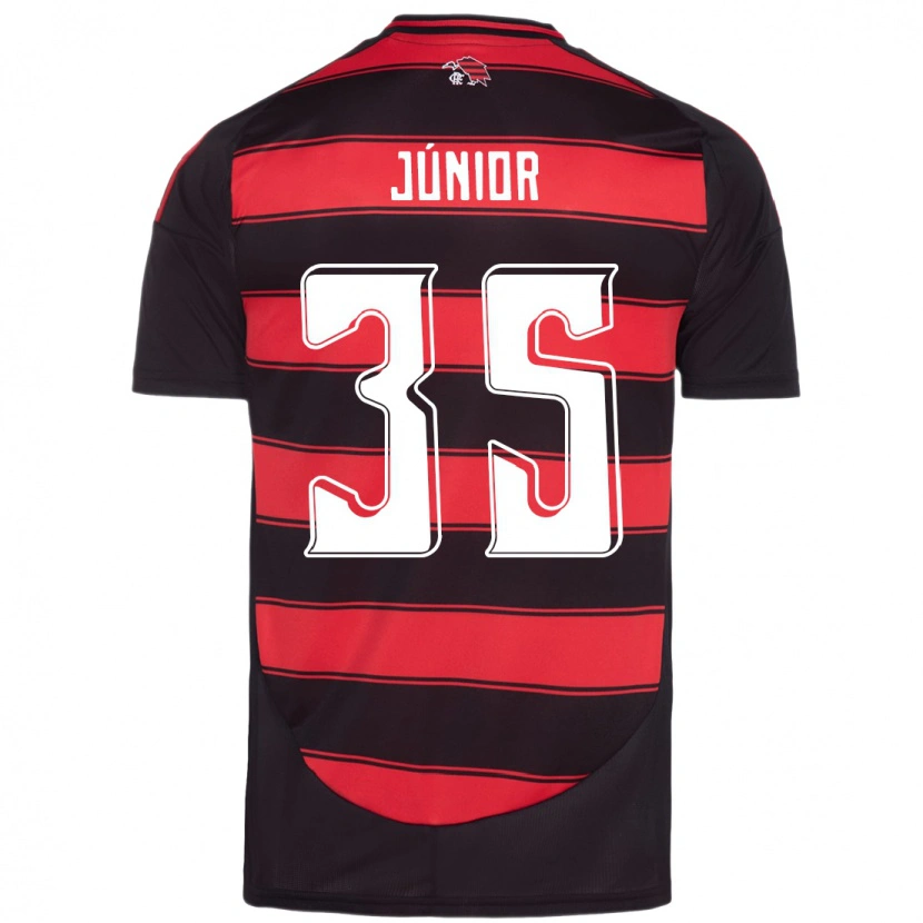 Danxen Mujer Camiseta Kaylaine Júnior #35 Blanco Rojo 1ª Equipación 2025/26 La Camisa México