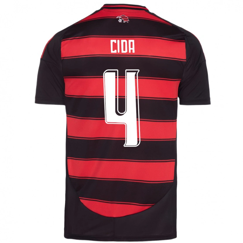 Danxen Mujer Camiseta Cida #4 Blanco Rojo 1ª Equipación 2025/26 La Camisa México