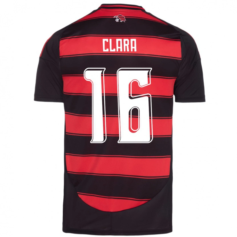 Danxen Mujer Camiseta Ana Clara #16 Blanco Rojo 1ª Equipación 2025/26 La Camisa México