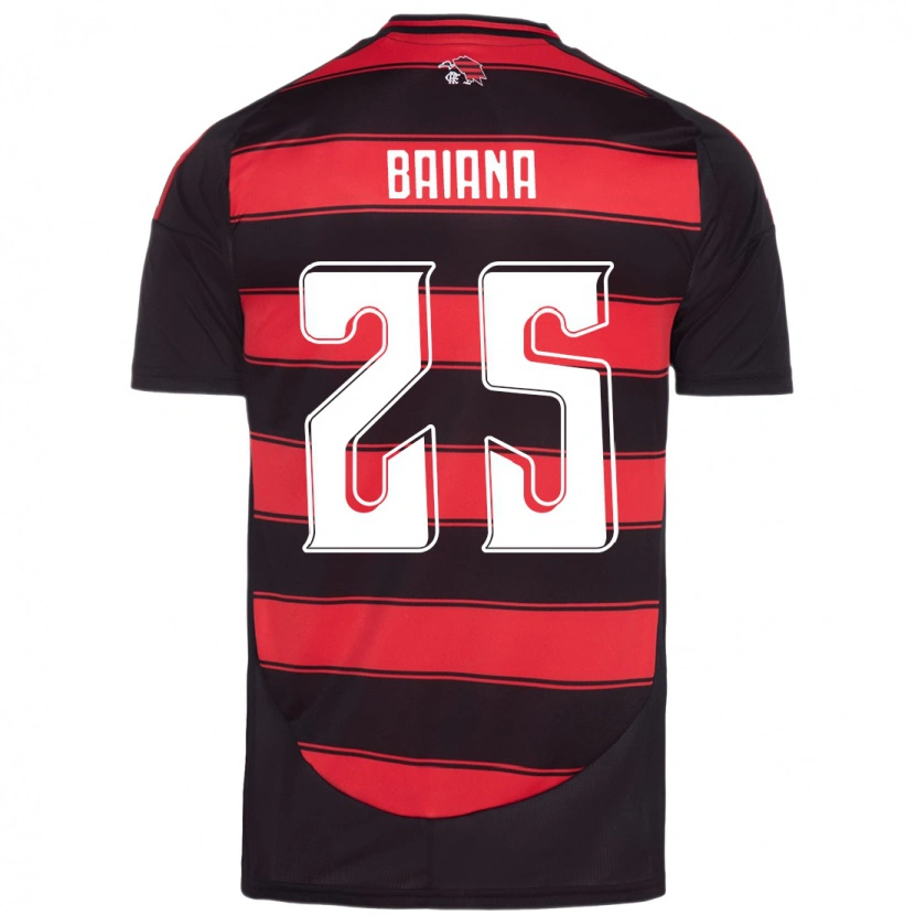 Danxen Mujer Camiseta Larissa Baiana #25 Blanco Rojo 1ª Equipación 2025/26 La Camisa México
