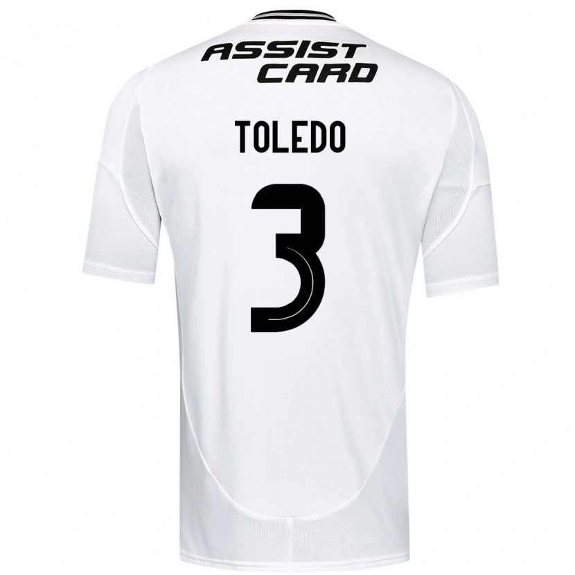 Danxen Mujer Camiseta Miguel Toledo #3 Negro Blanco Amarillo 1ª Equipación 2025/26 La Camisa México