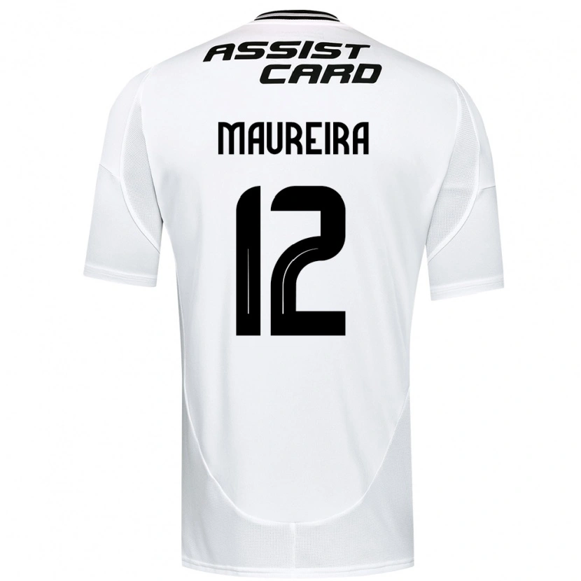 Danxen Mujer Camiseta Gabriel Maureira #12 Negro Blanco Amarillo 1ª Equipación 2025/26 La Camisa México