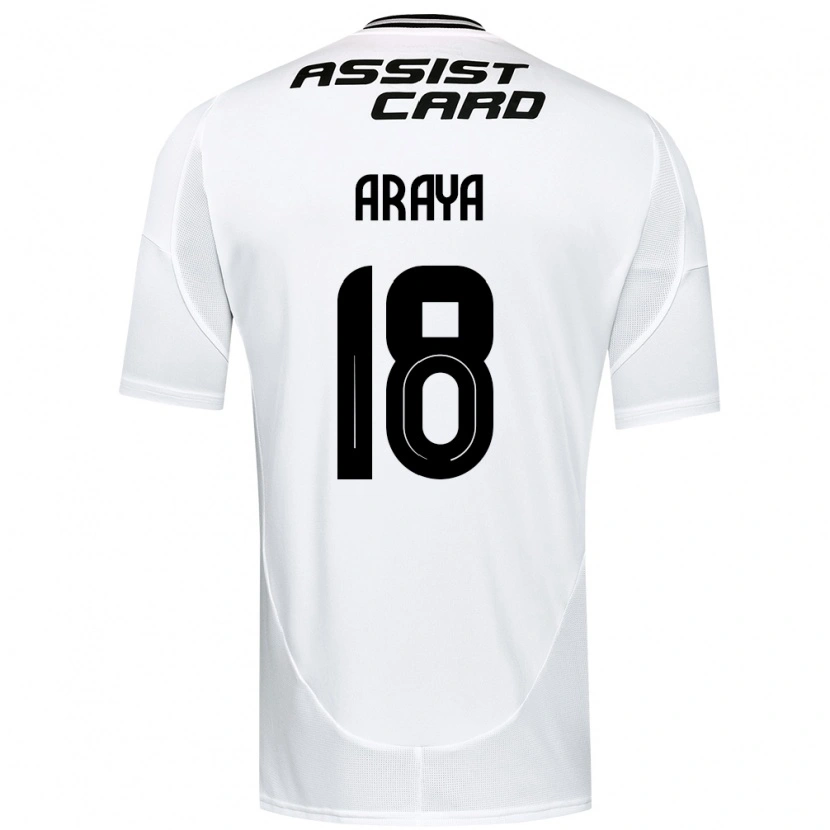 Danxen Mujer Camiseta Benjamín Araya #18 Negro Blanco Amarillo 1ª Equipación 2025/26 La Camisa México