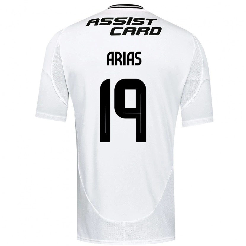 Danxen Mujer Camiseta Bastián Arias #19 Negro Blanco Amarillo 1ª Equipación 2025/26 La Camisa México
