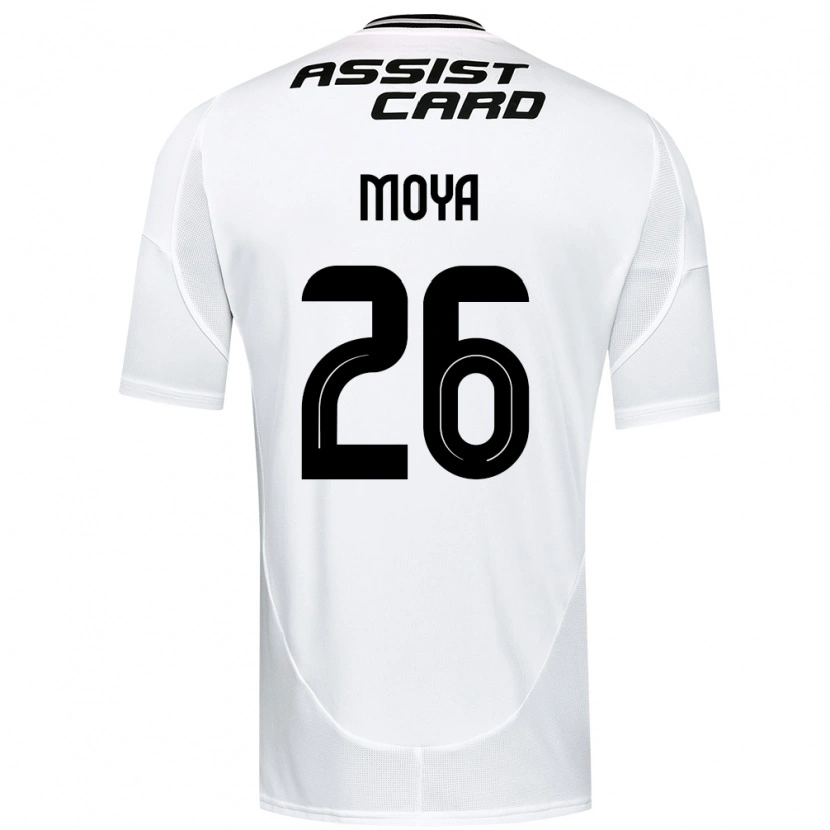 Danxen Mujer Camiseta Matías Moya #26 Negro Blanco Amarillo 1ª Equipación 2025/26 La Camisa México