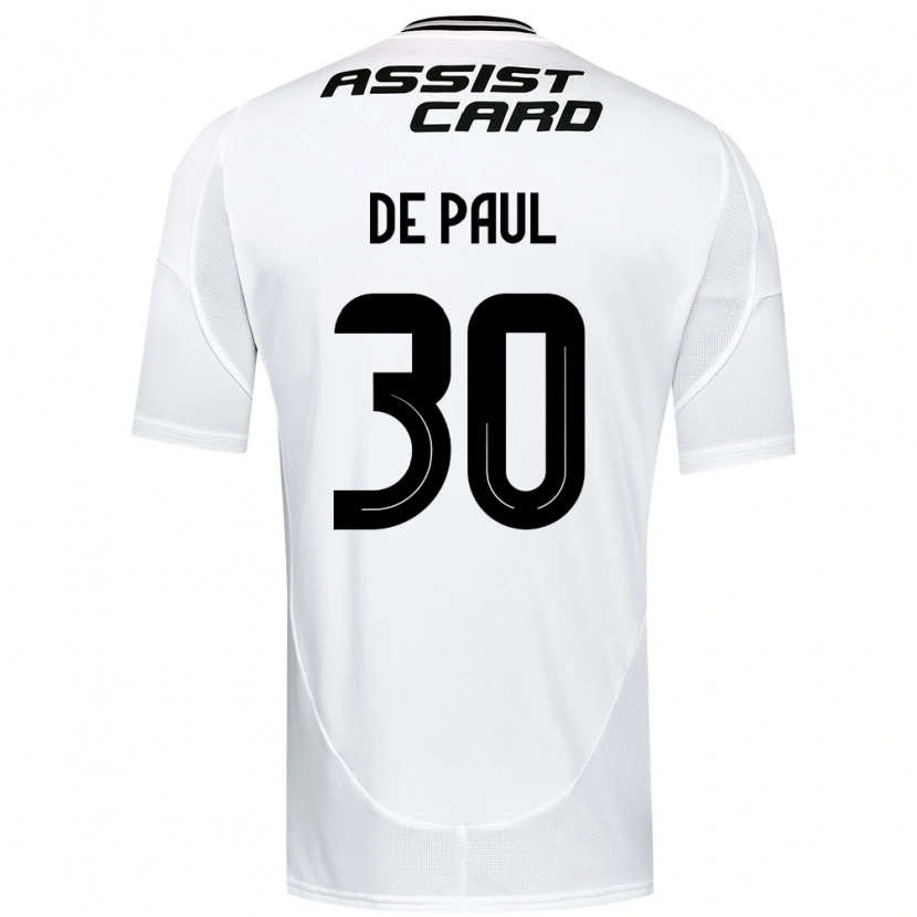 Danxen Mujer Camiseta Fernando De Paul #30 Negro Blanco Amarillo 1ª Equipación 2025/26 La Camisa México