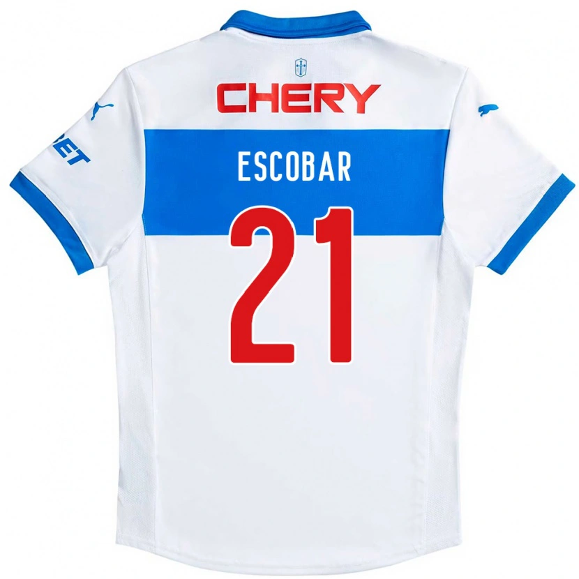 Danxen Mujer Camiseta Dylan Escobar #21 Azul Real Blanco 1ª Equipación 2025/26 La Camisa México