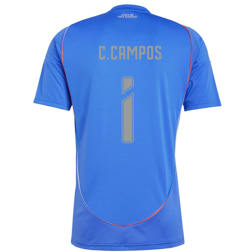 Danxen Mujer Camiseta Cristóbal Campos #1 Azul Celeste 1ª Equipación 2025/26 La Camisa México
