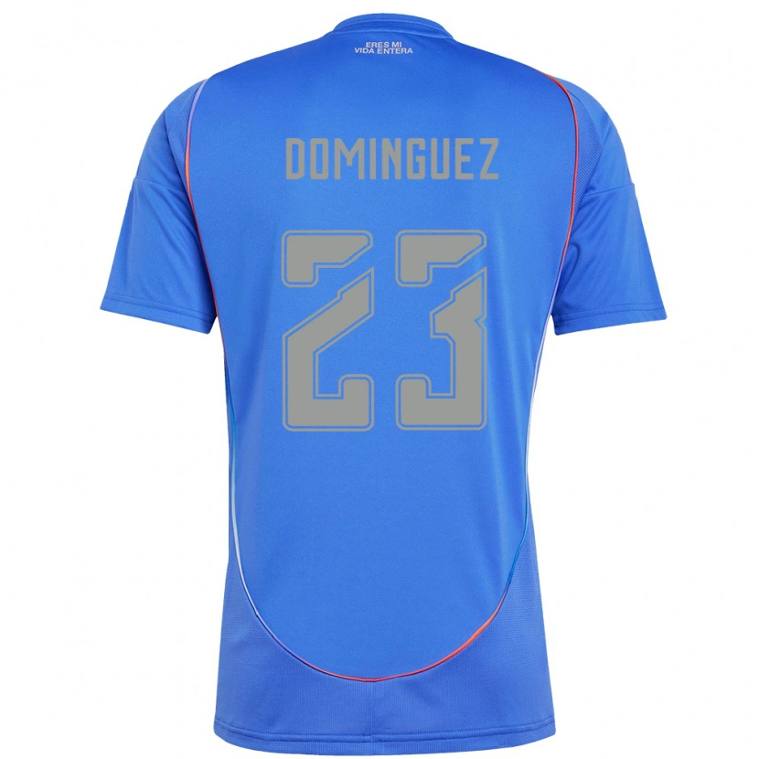 Danxen Mujer Camiseta Nery Dominguez #23 Naranja Rojo 1ª Equipación 2025/26 La Camisa México
