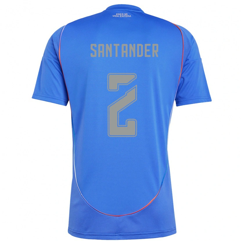 Danxen Mujer Camiseta Constanza Santander #2 Naranja Rojo 1ª Equipación 2025/26 La Camisa México