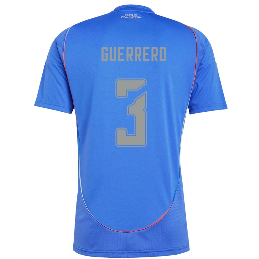 Danxen Mujer Camiseta Carla Guerrero #3 Naranja Rojo 1ª Equipación 2025/26 La Camisa México
