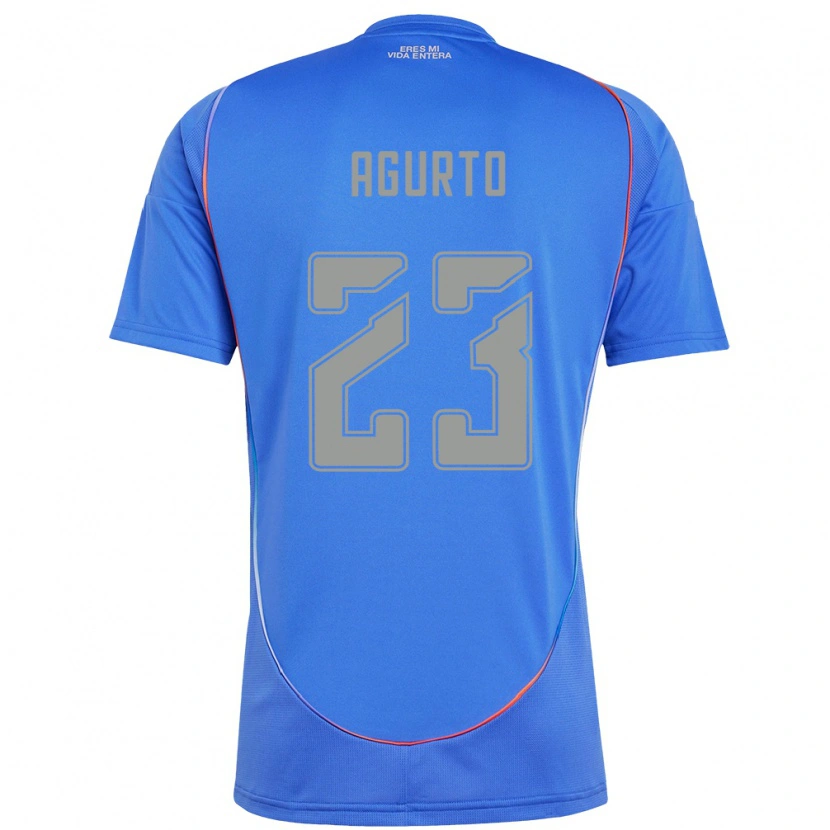 Danxen Mujer Camiseta Isidora Agurto #23 Naranja Rojo 1ª Equipación 2025/26 La Camisa México