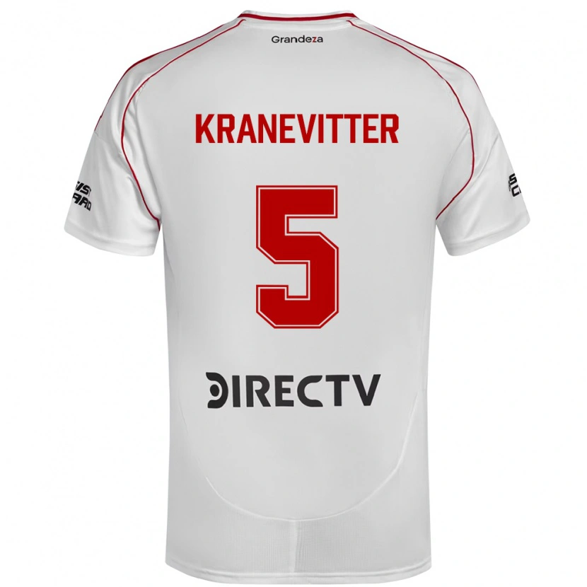 Danxen Mujer Camiseta Matías Kranevitter #5 Borgoña Magenta 1ª Equipación 2025/26 La Camisa México
