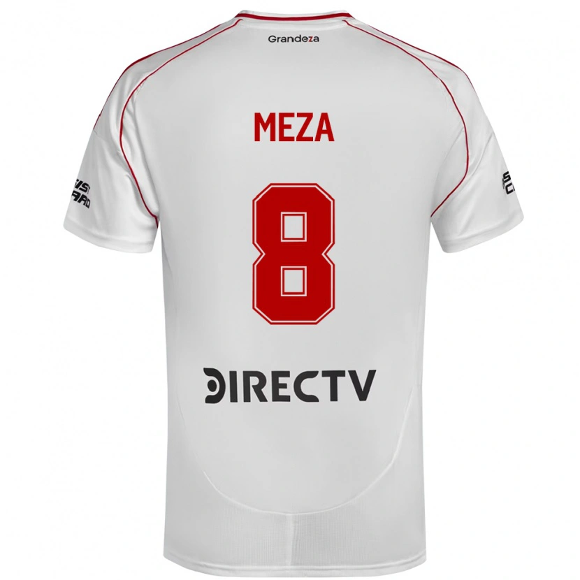 Danxen Mujer Camiseta Maximiliano Meza #8 Borgoña Magenta 1ª Equipación 2025/26 La Camisa México