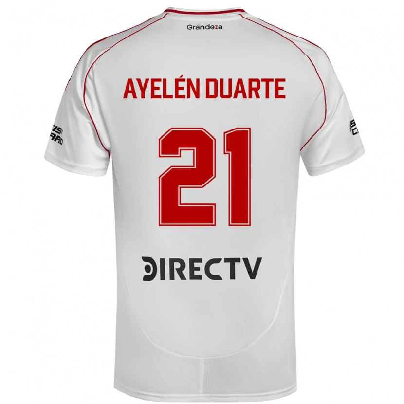 Danxen Mujer Camiseta Camila Ayelén Duarte #21 Borgoña Magenta 1ª Equipación 2025/26 La Camisa México