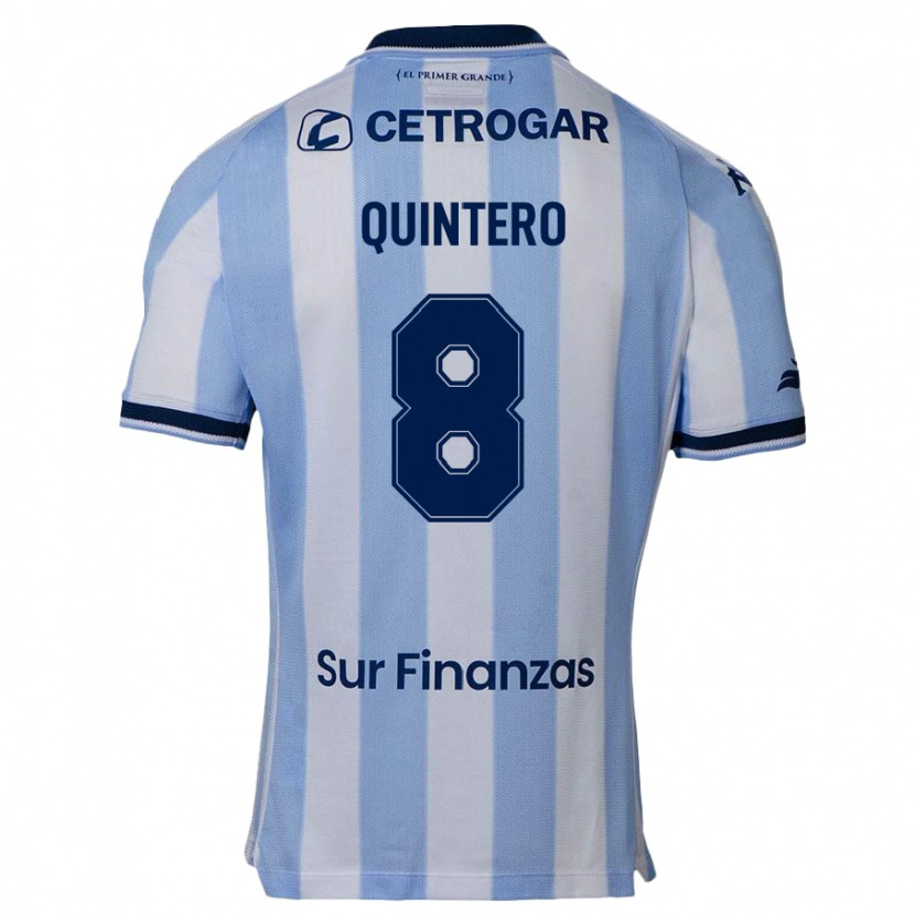 Danxen Mujer Camiseta Juan Fernando Quintero #8 Azul Oscuro 1ª Equipación 2025/26 La Camisa México