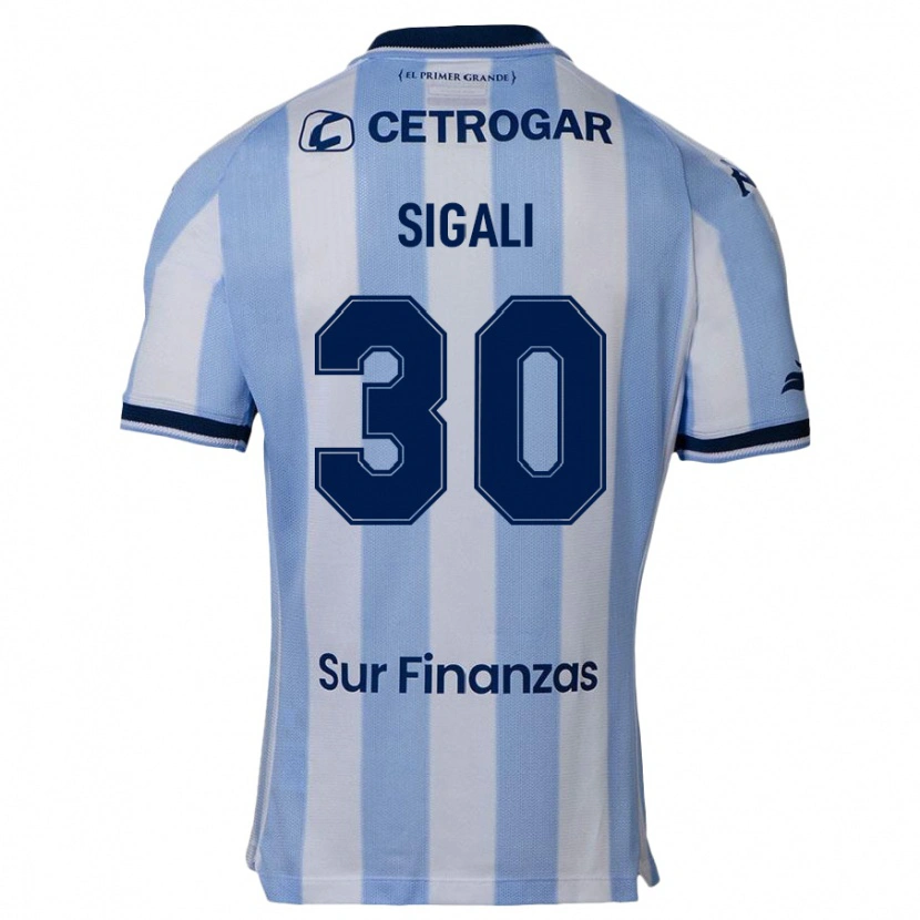 Danxen Mujer Camiseta Leonardo Sigali #30 Azul Oscuro 1ª Equipación 2025/26 La Camisa México