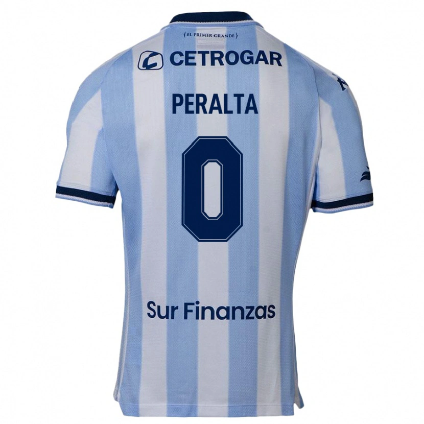 Danxen Mujer Camiseta Karen Peralta #0 Azul Celeste 1ª Equipación 2025/26 La Camisa México