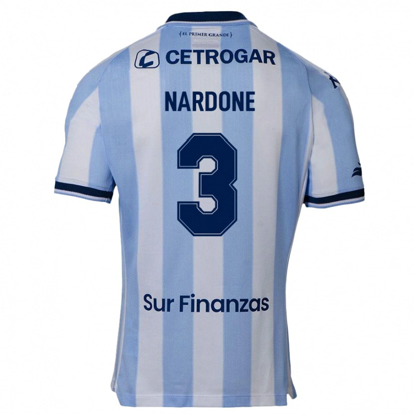 Danxen Mujer Camiseta Eugenia Nardone #3 Azul Celeste 1ª Equipación 2025/26 La Camisa México