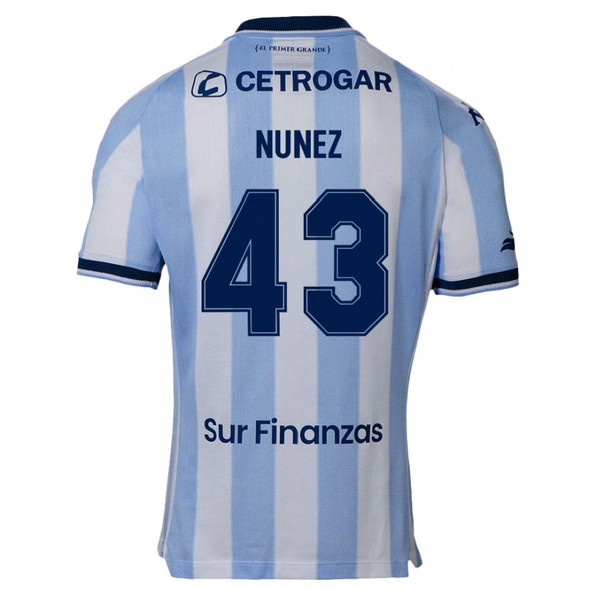 Danxen Mujer Camiseta Lucas Nunez #43 Azul Oscuro 1ª Equipación 2025/26 La Camisa México