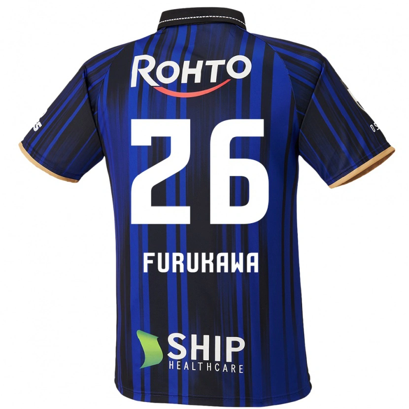 Danxen Mujer Camiseta Kanta Furukawa #26 Blanco Azul Negro 1ª Equipación 2025/26 La Camisa México