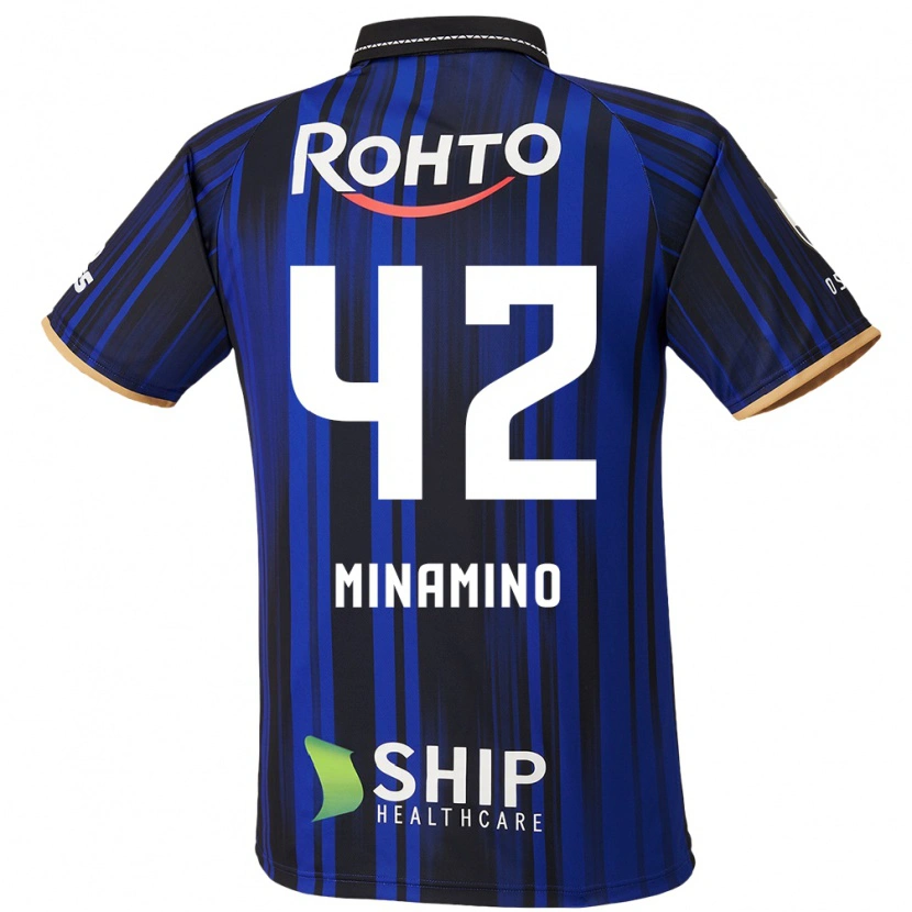 Danxen Mujer Camiseta Harumi Minamino #42 Blanco Azul Negro 1ª Equipación 2025/26 La Camisa México