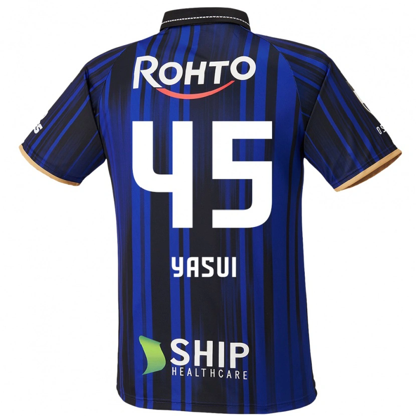 Danxen Mujer Camiseta Tsukasa Yasui #45 Blanco Azul Negro 1ª Equipación 2025/26 La Camisa México