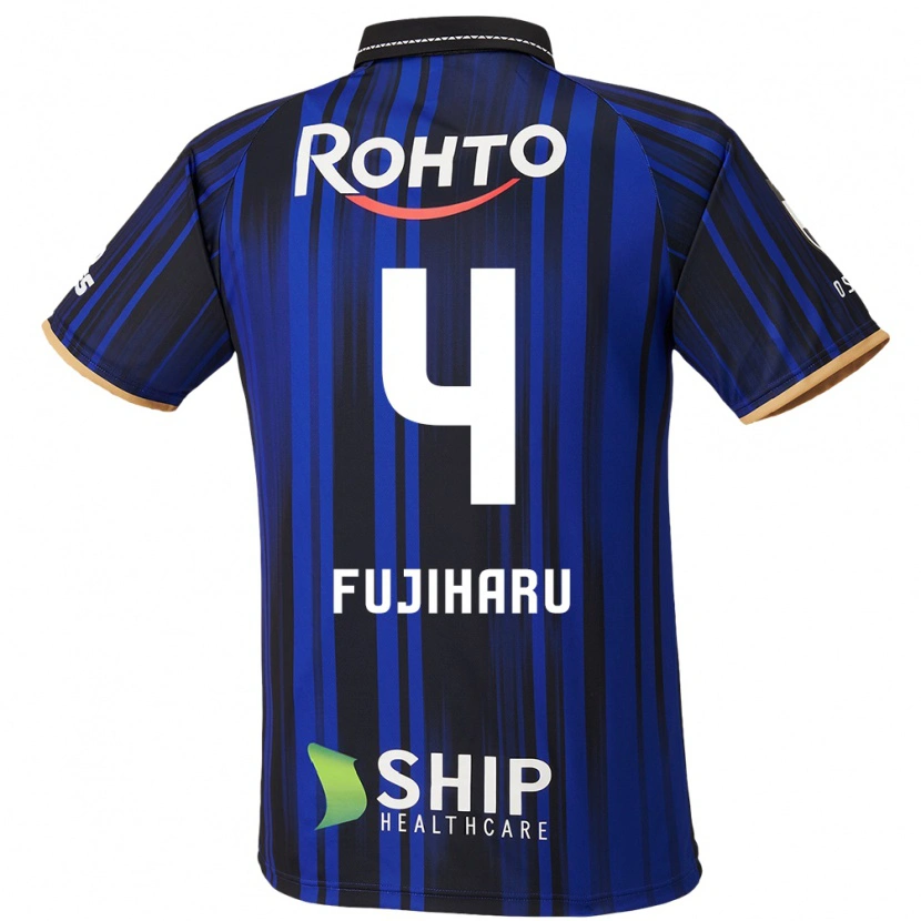 Danxen Mujer Camiseta Hiroki Fujiharu #4 Blanco Azul Negro 1ª Equipación 2025/26 La Camisa México