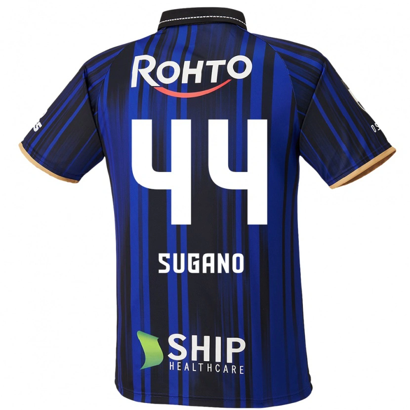 Danxen Mujer Camiseta Ryusei Sugano #44 Blanco Azul Negro 1ª Equipación 2025/26 La Camisa México