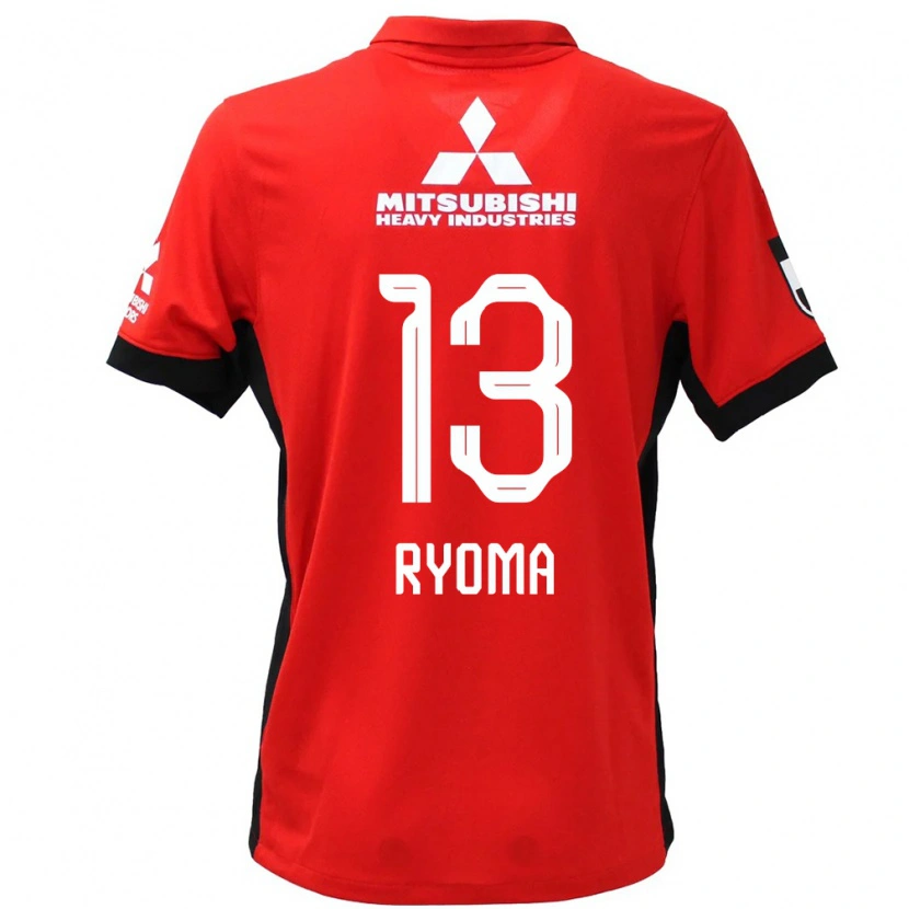 Danxen Mujer Camiseta Ryoma Watanabe #13 Blanco Negro 1ª Equipación 2025/26 La Camisa México
