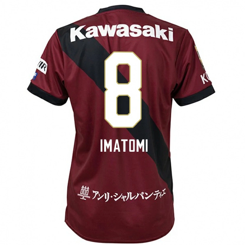 Danxen Mujer Camiseta Teruya Imatomi #8 Blanco Negro 1ª Equipación 2025/26 La Camisa México