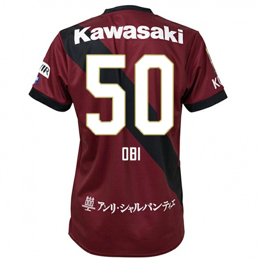 Danxen Mujer Camiseta Powell Obinna Obi #50 Blanco Negro 1ª Equipación 2025/26 La Camisa México