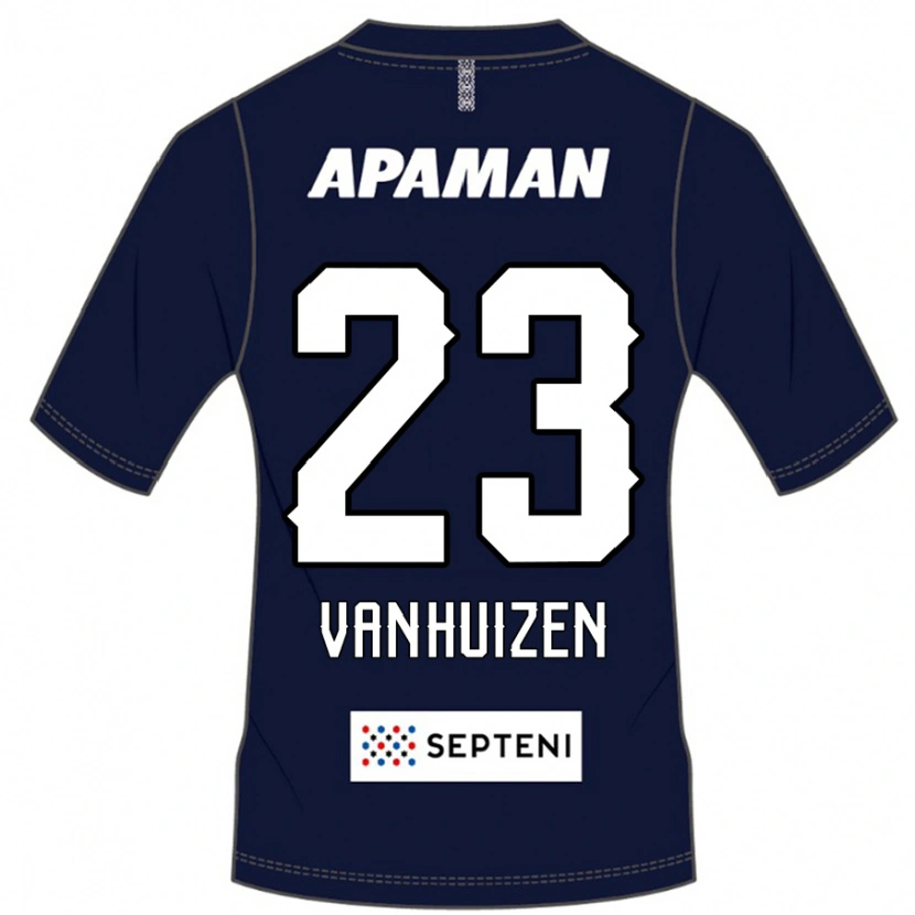 Danxen Mujer Camiseta Haruki Christopher Van Huizen #23 Gris Claro 1ª Equipación 2025/26 La Camisa México