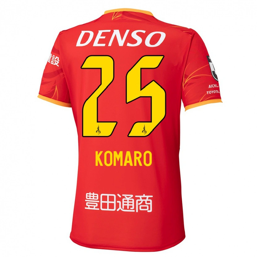 Danxen Mujer Camiseta Shuta Komaro #25 Blanco Rojo 1ª Equipación 2025/26 La Camisa México