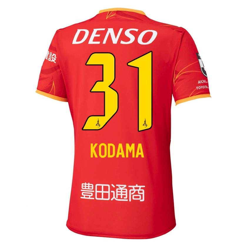 Danxen Mujer Camiseta Tsuyoshi Kodama #31 Blanco Rojo 1ª Equipación 2025/26 La Camisa México