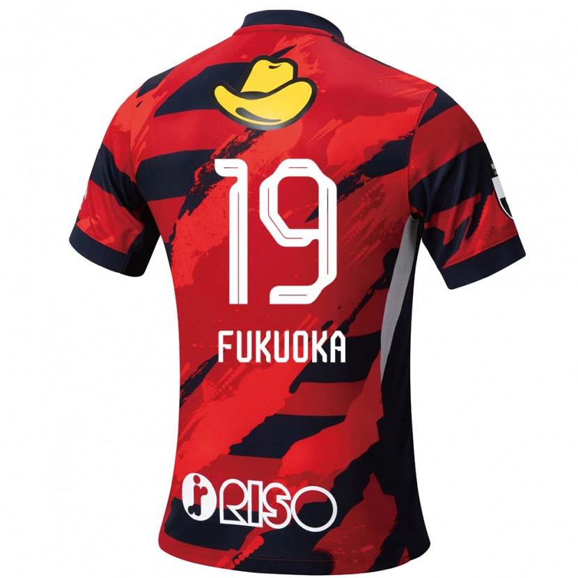 Danxen Mujer Camiseta Yuwa Fukuoka #19 Blanco Negro 1ª Equipación 2025/26 La Camisa México