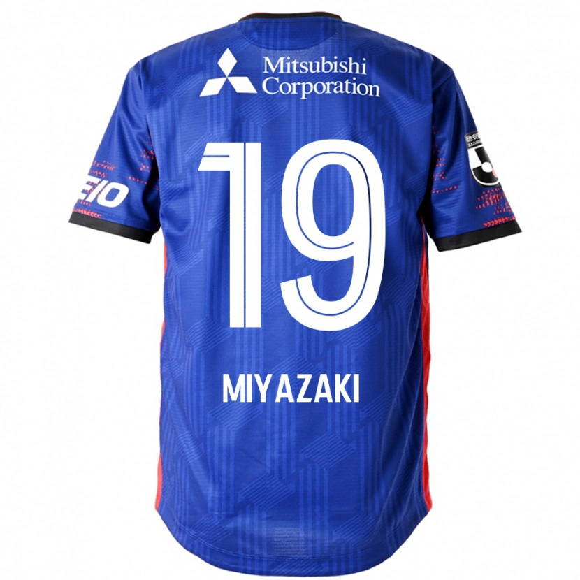 Danxen Mujer Camiseta Kiwara Miyazaki #19 Azul Real Blanco 1ª Equipación 2025/26 La Camisa México